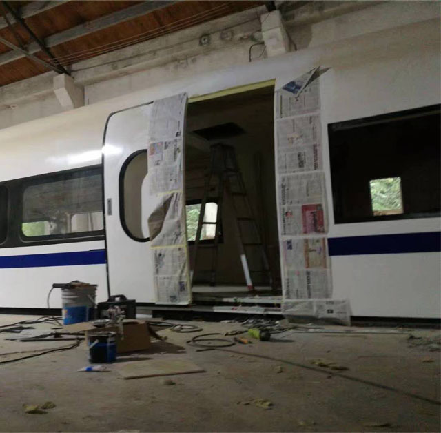 余姚市高铁模型