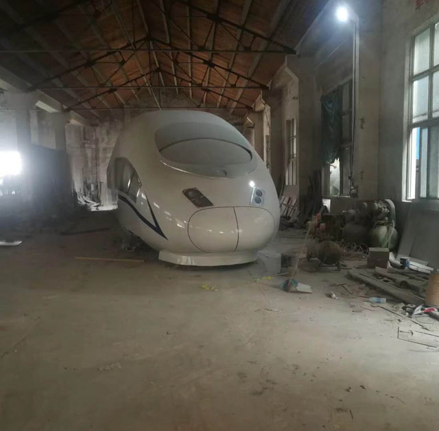 余姚市高铁模型