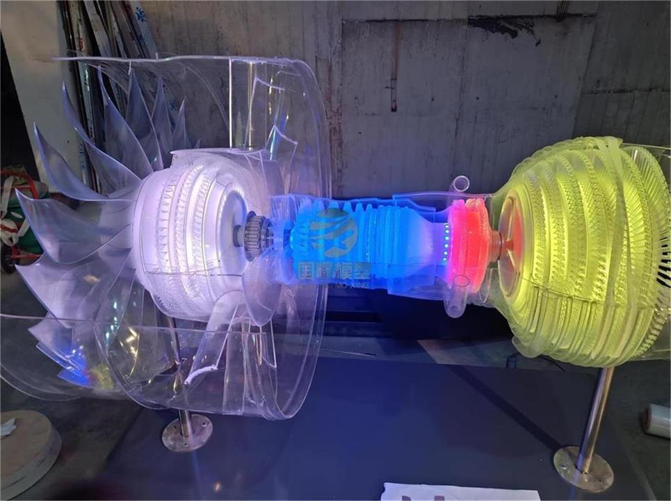 余姚市飞机发动机模型